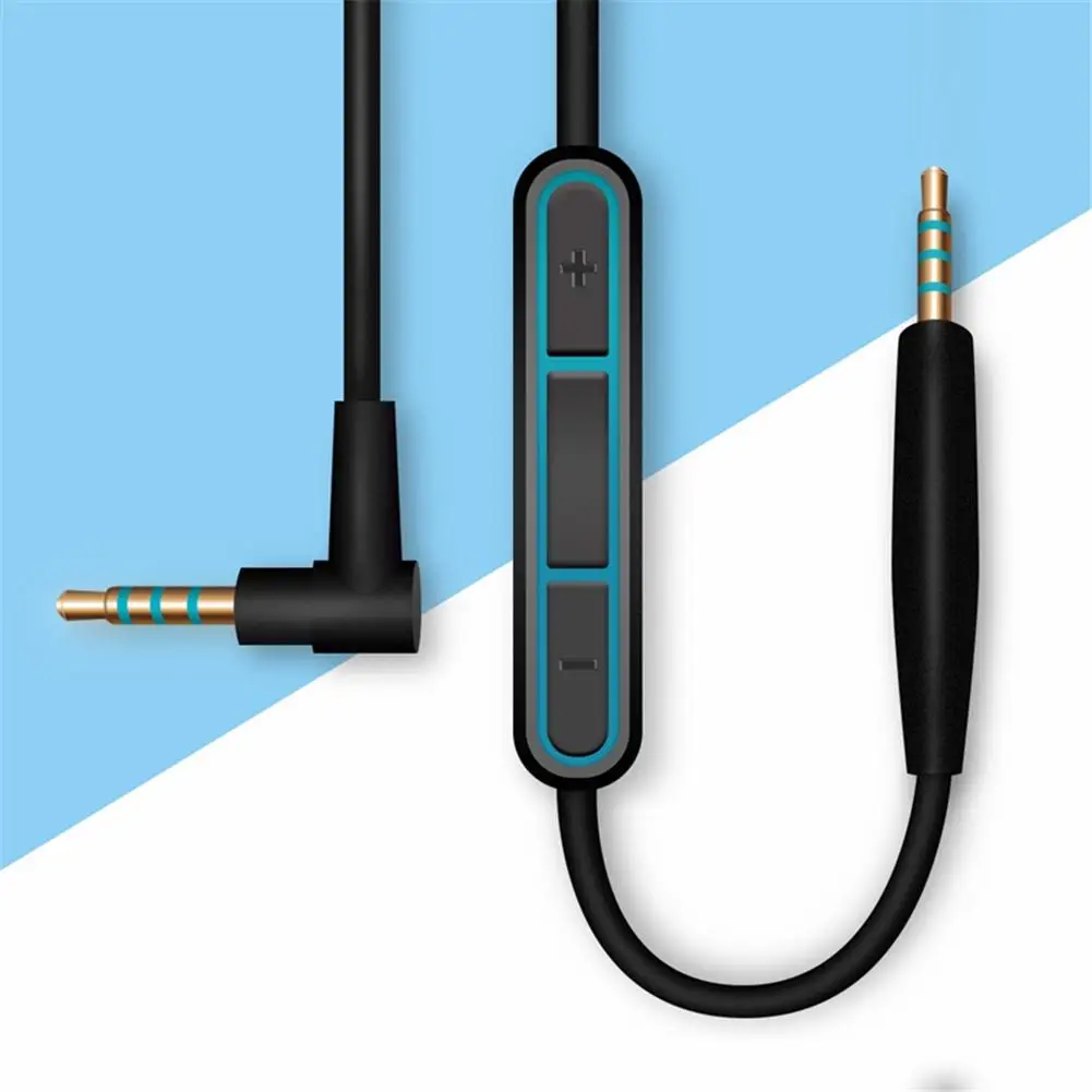 Аудиокабель для Bose QC25 кабель наушников от 2 5 мм до 3 тихий и удобный с микрофоном