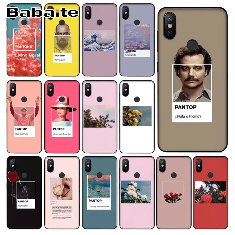 Схема калибровки Pantone чехол с принтом во все тяжкие цветочным узором на руку