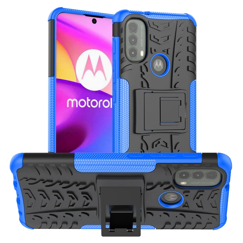 Cover Per Motorola Moto E30 Custodia Dual Layer Armor Cover Moto E30 E40 E20 E32 G30 G60 G22 G52 G82 E7 Power Case Per Moto E40 Case