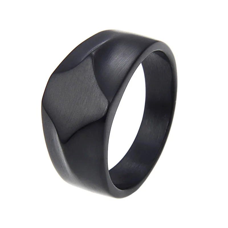 Ювелирные изделия Valily, мужские Уникальные Простые Дизайнерские вечерние ювелирные изделия черного цвета, Трендовое кольцо для женщин, мужские вечерние кольца на палец - Цвет основного камня: black