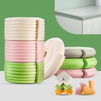 

1x U Shape Baby Safety Desk Table Edge Guard Strip 8x with Corner Protector Security Protection Bumper Edge Anti-collision Strip
