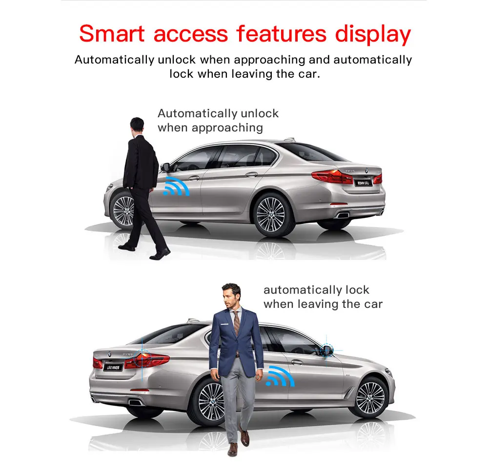 Korean/English Smart Universal Key LCD TK800 For Toyota/Honda/Nissan/Mazda/Suzuki/BMW Keyless Entry Remote Start Smart Key