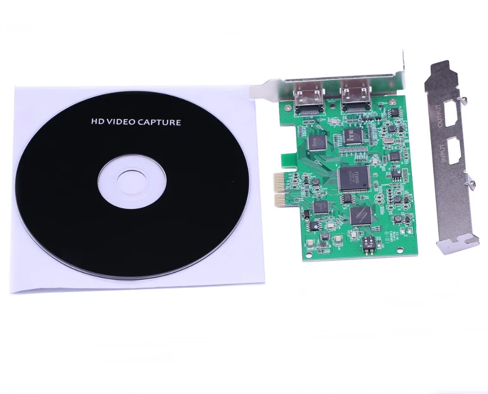 EZCAP PCIE PCI Express HDMI видеозахват запись игр 1080p 60pfs для PS4 OBS Wirecast VMix трансляция в