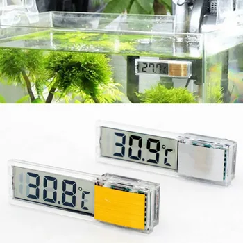 

Aquarium Thermometer New Multi-Functional LCD 3D Digital Electronic Temperature Measurement Fish Tank Temp Meter