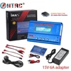 HTRC IMAX B6 80W Lipo Charger For NiMh Li-ion Ni-Cd Lipo Battery Charger Balance Discharger+15V 6A Ac Power Adapter RC Charger 1
