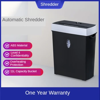 

220V Mini Portable Office Electricity Paper Shredder A4 Shredder Machine Mute Household Paper Trimmer Desktop File Paper Cutter