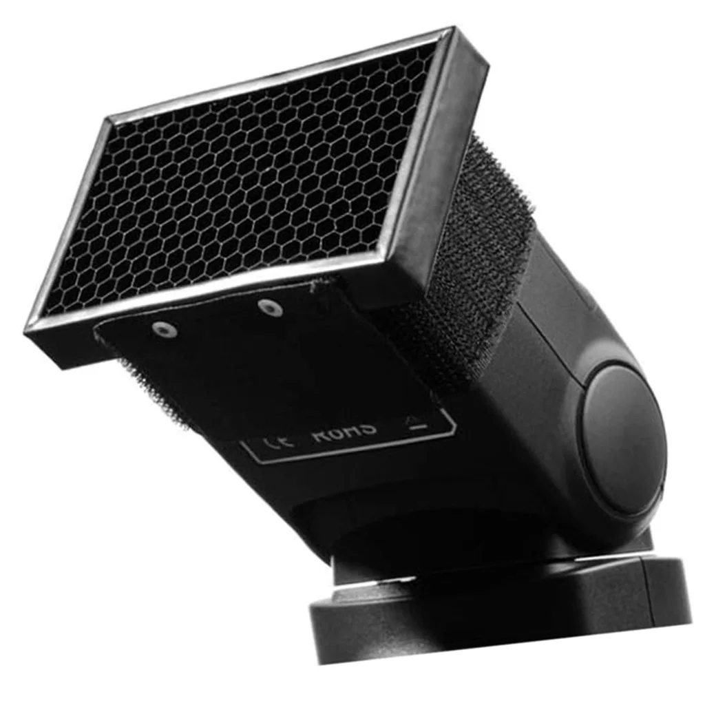 

Universal Honeycomb Grid for External Camera Flashes Speedlite Black