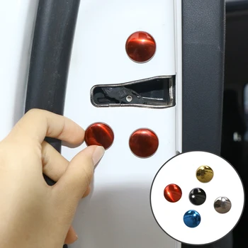 

12pcs Car Door Lock Screw Protector Cover Accessories For lada VESTA niva kalina priora granta largus vaz samara 2110