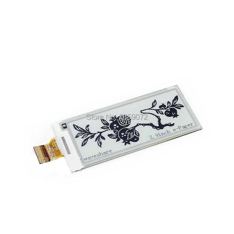 2,9 дюймов e-paper lcd 296x128 e-ink raw дисплей