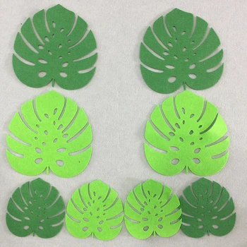 

23x23/15x15cm 8pcs set Large Nonwoven Felt Fabric Slice Cutting Piece Leaf INS Hot Home Decoration Needle Felting Material Kit