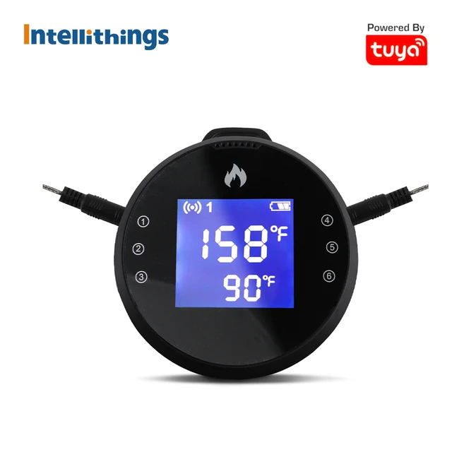 MOES - Thermomètre à viande intelligent sans fil Bluetooth Tuya