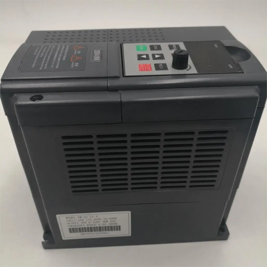 Преобразователь частоты ZW-K325 VFD 1.5KW/2.2KW/4KW однофазный 220v вход и трехфазный мощность двигателя регулятор скорости