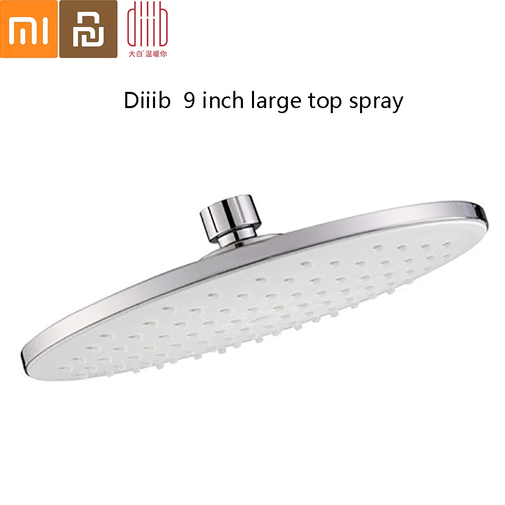Diiib Dabai 22x22 см 9 дюймовый круглым ABS Пластик дождь Насадки для душа Ванная Комната