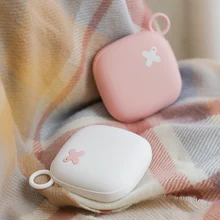 2 в 1 USB перезаряжаемая грелка для рук 5000 мА/ч электрическая грелка для рук power Bank безводная портативная грелка для рук