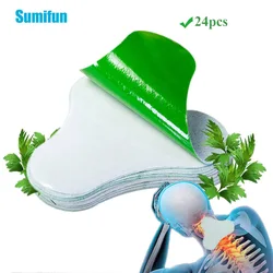 24Pc Hot Sale Wormwood Cervical Joint Pain Relief Patch Neck Arthritis Massage Sticker Rheumatic Muscle Sprain Body Care Plaster