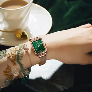 Отличные женские часы кварцевые наручные часы из нержавеющей стали харизматичные женские часы hll1