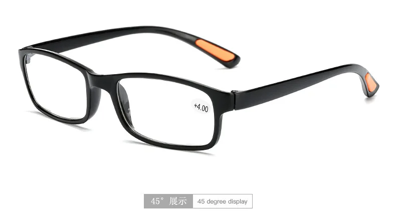 TR90 очки для чтения мужские и женские мягкие антибликовые оптические компьютерные очки по рецепту+ 1,0+ 1,5+ 2,0+ 2,5+ 3,0+ 4,0+ 409