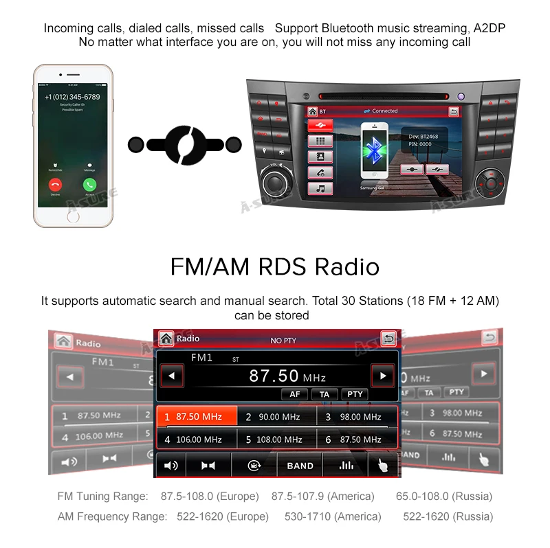 Cheap A-Sure 2 DIN Car Auto Radio DVD Player GPS Navigation For Mercedes-Benz E/CLS/G Class W211 W219 Bluetooth RDS DAB+ Bluetooth SWC 13 Cheap A-Sure 2 DIN Car Auto Radio DVD Player GPS Navigation For Mercedes-Benz E/CLS/G Class W211 W219 Bluetooth RDS DAB+ Bluetooth SWC 13