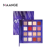 MAANGE16 color eyeshadow palette matte pearlescent earth color student eye makeup ball colorful eyeshadow palette