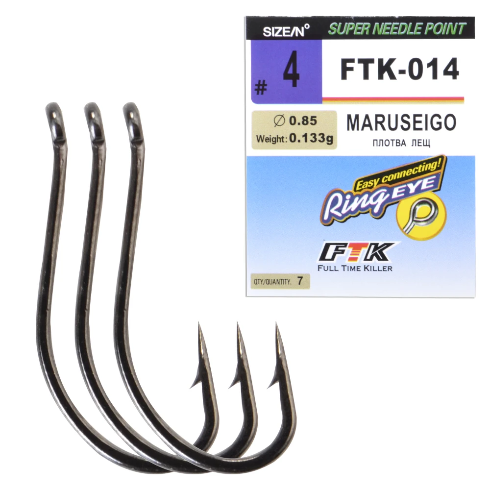 Рыболовный крючок острый Duple крючки с высоким одинарный круг морской из