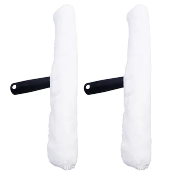 

1pc Washing Squeegee Head Replacement Water Applicator Window Washer Cleaning Squeegee Accessory with 1pc Detachable Sleeve