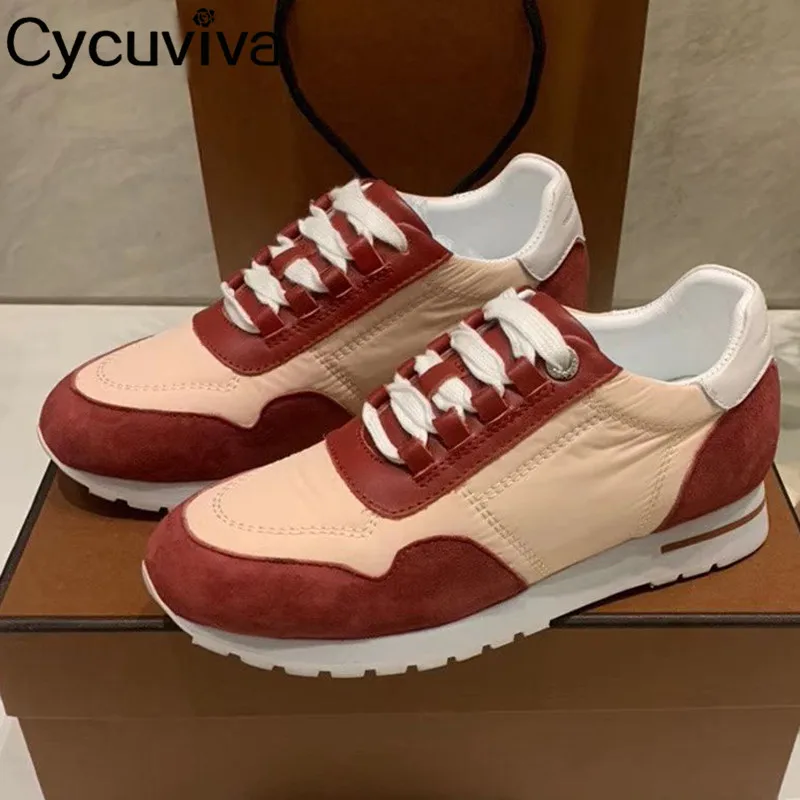 Muliticolor-Patchwork-Casual-Shoes-Wedge-Inner-height-Increase-heel-Sneakers-Women-lace-up-real-leather-breathable