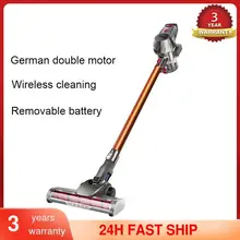 

Wireless Vacuum Cleaner Broom Without Cable Handheld LED Removable Battery Duster Carpet Car Dry Cleaning Home Vacuum Cleaners