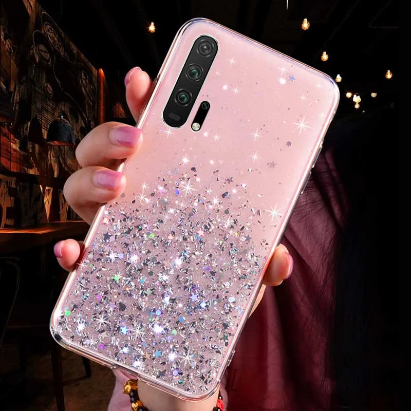Bling Starry мягкий чехол для Huawei Honor 7A 7C Pro 7X 8A 8S 8C 8X 9 10 10i 20i 20 Pro P20 P30 Lite Pro Y5 Y6 Y7 2019 Y5 2018|Специальные чехлы| | АлиЭкспресс