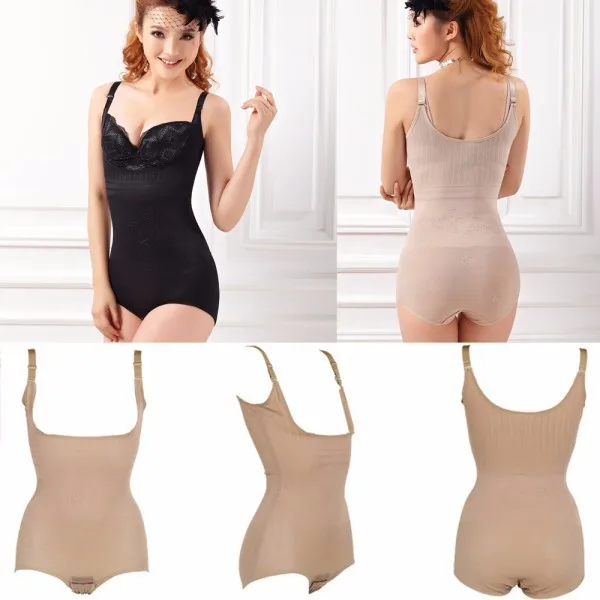 Летний стиль Идеальный Для женщин грудью Пластика Управление Body Shaper моделирующее белье боди корсет в продаже