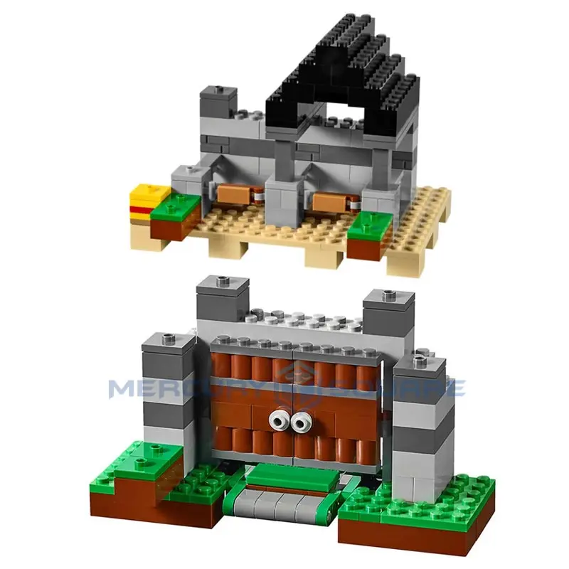 Fortress Building Blocks With Steve Action Figures Compatible My World Bricks Set Gifts Toys 21127 Fortress Building Blocks With Steve Action Figures Compatible My World Bricks Set Gifts Toys 21127