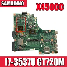 X450CC Motherboard For ASUS X450VC X450CA Laptop Motherboard original Test Mainboard I7-3537U CPU GT720M GPU tanie i dobre opinie CN (pochodzenie) NONE