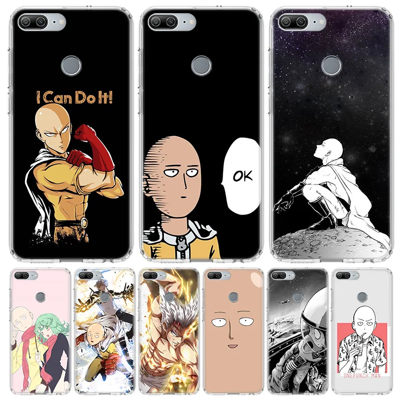 One-Punch Man аниме крышка чехол для телефона для huawei Y9 Y5 Y6 Y7 Honor 8X 8A 8S 7A фотоаппаратов моментальной печати 7S 9 10 Lite 8A 10i 20S Coque чехол s
