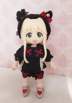 

ob11 baby clothes accessories 12bjd GSC ddf PICCODO playful meow suit black and white doll clothes