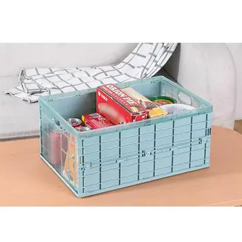 

Plastic Storage Case Multifunctional Portable Foldable Car Storage Box Home Wardrobe Storage Organizer