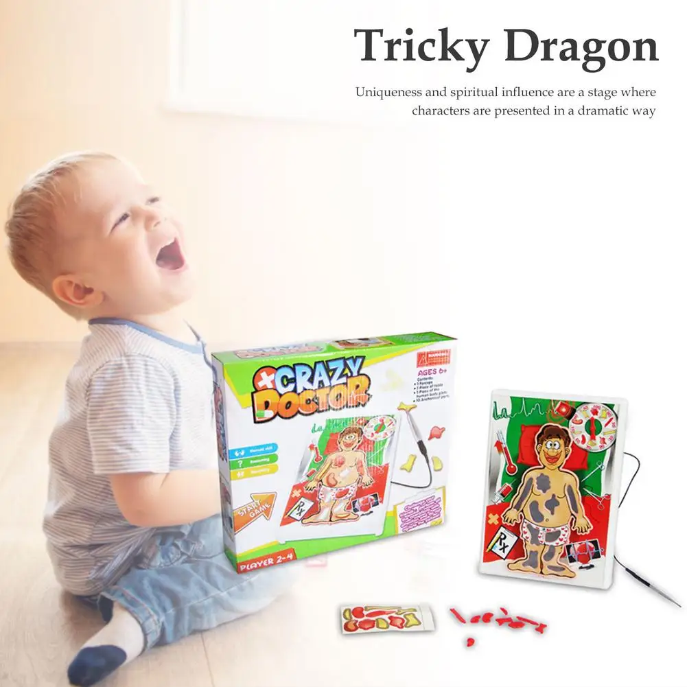 New Kids Montessori Materials Desktop Tricky Electric Toys Exquisite Puzzle Doll Dragon For Children |