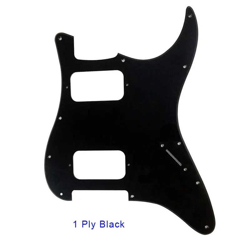 

Pleroo Custom Guitar Parts - For 72' 11 Screw Hole Standard St HH Humbuckers Guitar pickguard Scratch Plate
