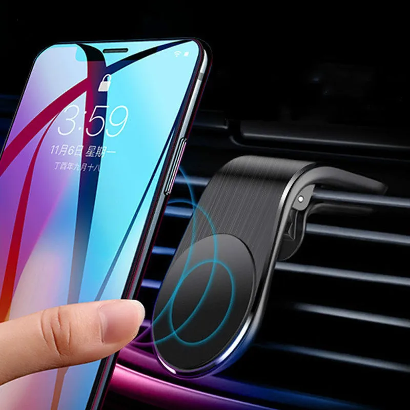 Magnetic Car Phone Holder Mount Stand Universal Air Vent Clip for iPhone 11 Pro Max Huawei Xiaomi in GPS Navigation | Автомобили и
