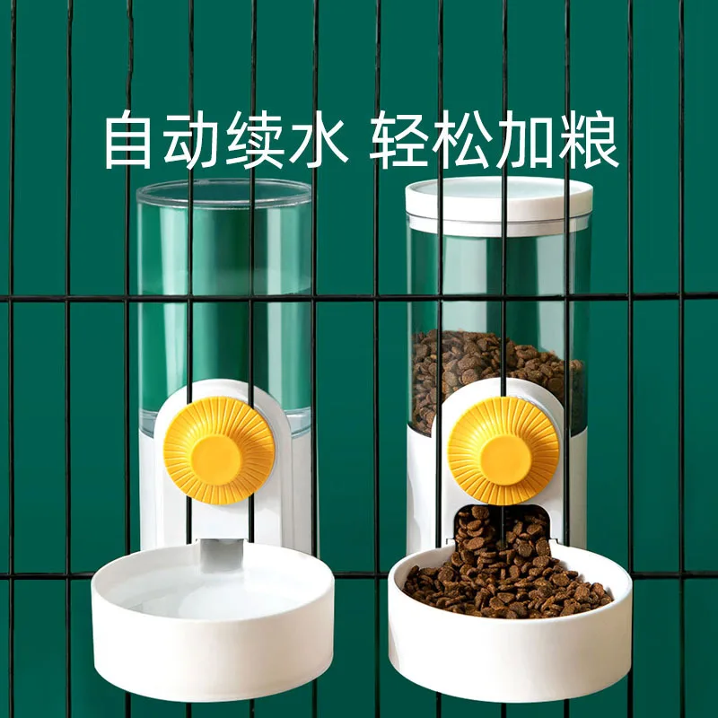 

Hanging Automatic Cat Water Fountain Pet Feeder Dog Cat Bowl Water Dispenser Dog Bowl Double Bowl Cat Basin Supplies