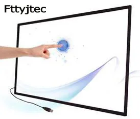 Fttyjtec 43 inch IR touch frame 10 points usb infrared screen multi panel touchscreen overlay for monitor pc tv | Компьютеры и офис