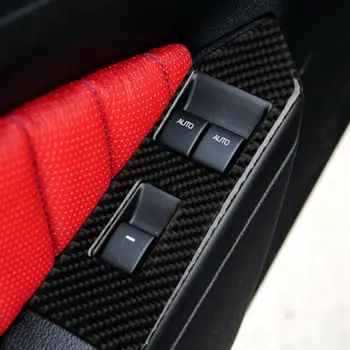 

Carbon Fiber Window Switch Panel Cover Inner Window Panel Cover 3x Set Brand new