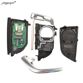 Keyforkess Smart 3/4 Pulsante 315mhz 433mhz 868MHZ Chiave A Distanza Keyless Entry fob per BMW F CAS4 5 7 serie X5 X6 2014 2015 2016 pcf7953 5 Keyforkess Smart 3/4 Pulsante 315mhz 433mhz 868MHZ Chiave A Distanza Keyless Entry fob per BMW F CAS4 5 7 serie X5 X6 2014 2015 2016 pcf7953 - Jingyuqin Smart 3 4 Pulsante 315mhz 433mhz 868MHZ Chiave A Distanza Keyless Entry fob per
