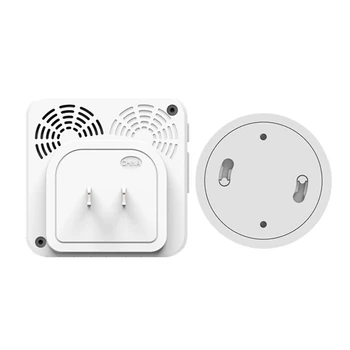 

Pet Doorbell Touch Button US Standard Wireless Dogs Training Doorbells Dog Hanging Paw Doorbells Adjustable Loud Dogs Doorbell