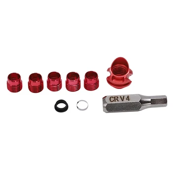 

Compound Bow Peep With 5pcs Inner Aluminum Housing and 8x Aperture Lens