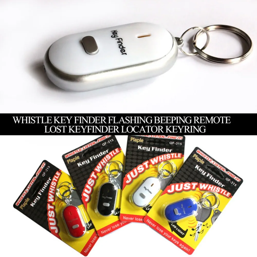 Мини-брелок для ключей от потери, мигающий звуковой сигнал, удаленная Детская сумка для ключей, кошелек, локаторы, Детская сигнализация, напоминание, Прямая поставка