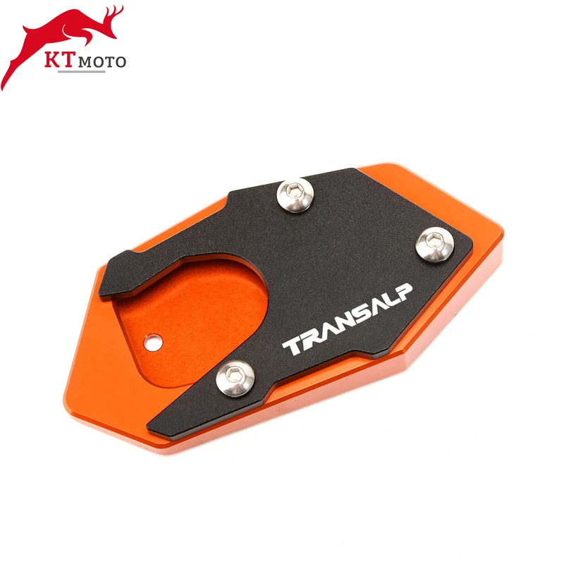 Для TRANSALP 600 650 XLV 700 TRANSAL CNC алюминиевая подставка для ног боковая удлинитель