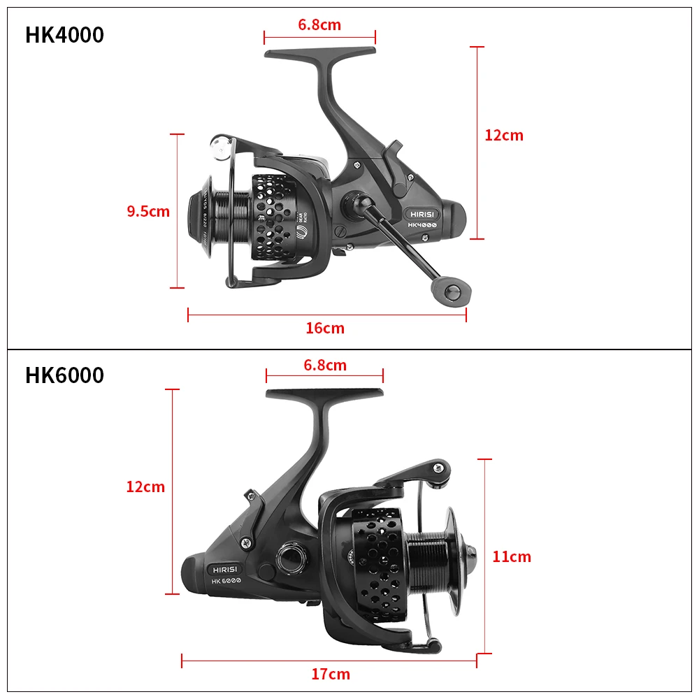 Катушка для ловли карпа HK4000 HK6000 спиннинговая катушка Baitrunner катушка