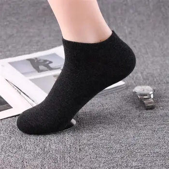 

Men Casual Solid Breathable Invisible Non-slip Standard Summer, Spring 1Pair x 0.115kg Socks