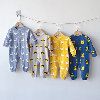 

Baby Boy Rompers Clothes Spring Infant Boys Girls Jumpsuits Outfits One Pieces Newborn Baby Overall Long Sleeve Playsuits