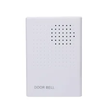 Проводной дверной звонок Chime DC 12V Vocal проводной дверной звонок с приветствием дверной звонок для офиса домашней безопасности Система контроля доступа белый