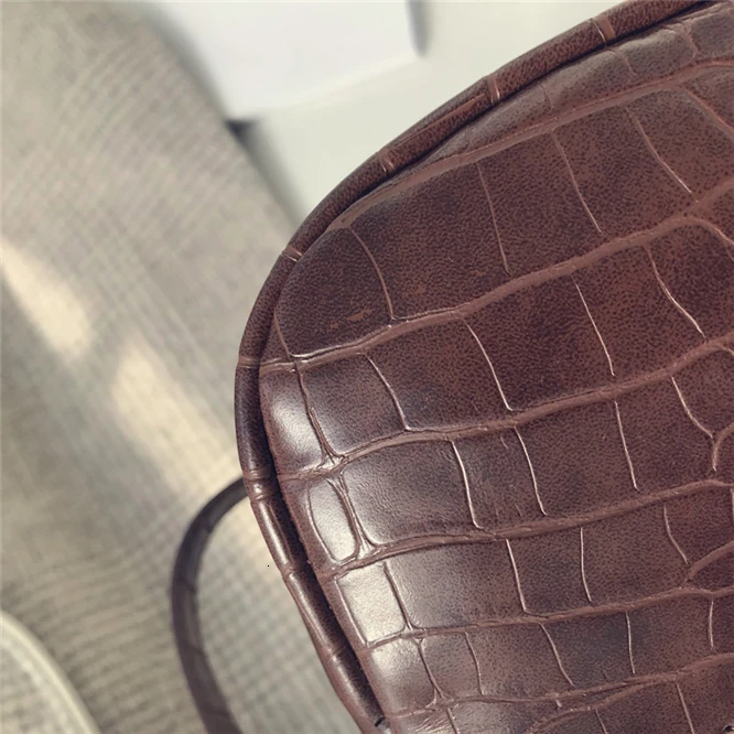 SHENGPALAE 2019 Новая модная сумка из крокодиловой кожи женская сумка через плечо Повседневная сумка с цепочкой FV908